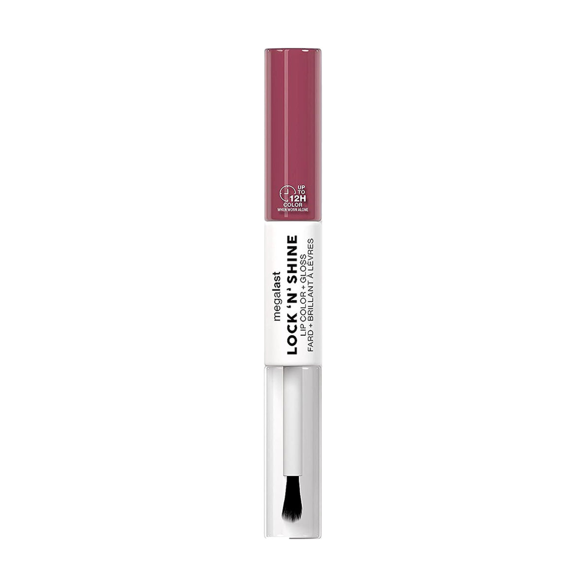 Двосторонній блиск для губ Wet n Wild Megalast Lock N Shine Lip Color + Gloss, Pinky Promise, 7.3 мл